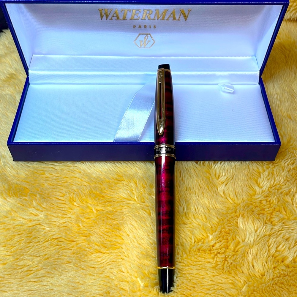 Waterman Expert Rollerball Dune Red - Pen Realm